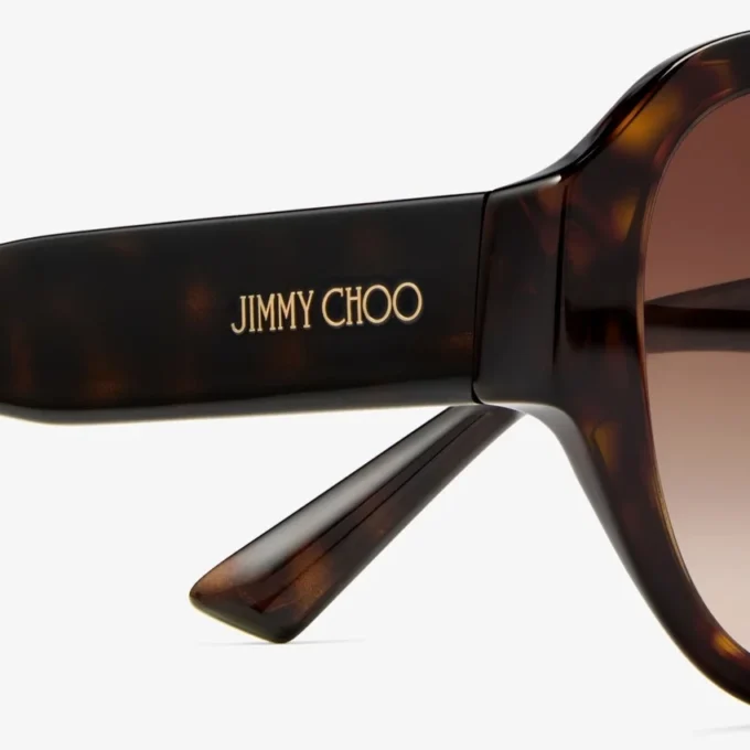 Gafas de sol Eira marrón habana estilo aviador Gafas de sol Eira marrón habana estilo aviador