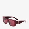 Gafas de sol Gabi con mariposa en color arándano y violeta oscuro Gafas de sol Gabi con mariposa en color arándano y violeta oscuro