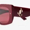 Gafas de sol Gabi con mariposa en color arándano y violeta oscuro Gafas de sol Gabi con mariposa en color arándano y violeta oscuro