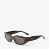 Gafas de sol geométricas Uma en marrón oscuro Havana Gafas de sol geométricas Uma en marrón oscuro Havana