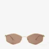 Gafas de sol geométricas Zoey Gold Gafas de sol geométricas Zoey Gold