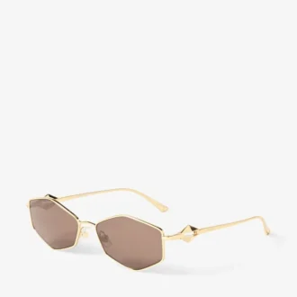 Gafas de sol geométricas Zoey Gold