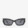 Gafas de sol Isla de ojo de gato en negro Gafas de sol Isla de ojo de gato en negro