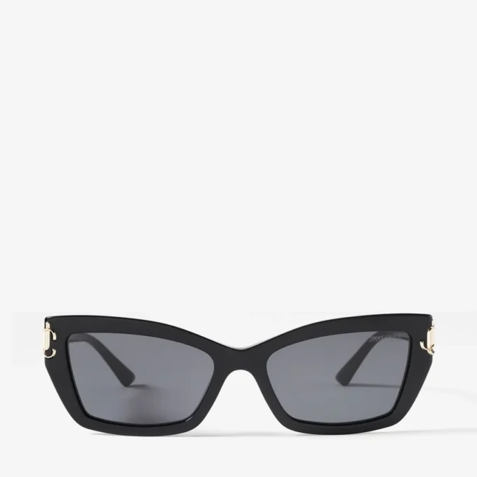 Gafas de sol Isla de ojo de gato en negro Gafas de sol Isla de ojo de gato en negro