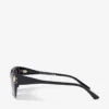 Gafas de sol Isla de ojo de gato en negro Gafas de sol Isla de ojo de gato en negro