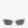 Gafas de sol Isla Opal Sand con montura de ojo de gato Gafas de sol Isla Opal Sand con montura de ojo de gato