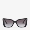 Gafas de sol Lorea con montura de mariposa negra Gafas de sol Lorea con montura de mariposa negra