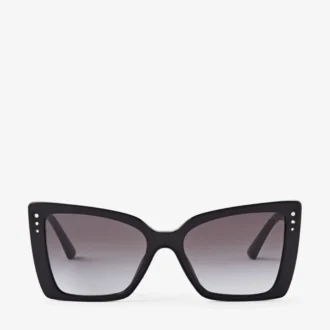 Gafas de sol Lorea con montura de mariposa negra