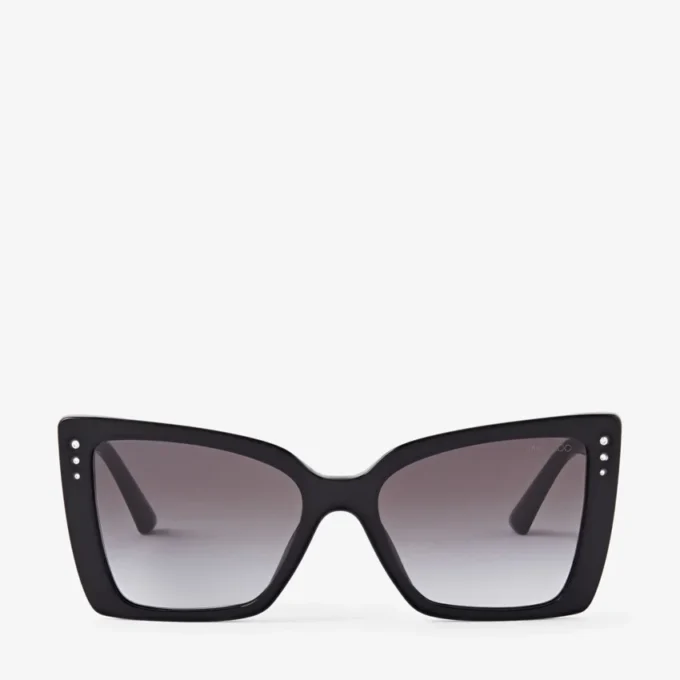 Gafas de sol Lorea con montura de mariposa negra Gafas de sol Lorea con montura de mariposa negra