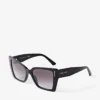 Gafas de sol Lorea con montura de mariposa negra Gafas de sol Lorea con montura de mariposa negra