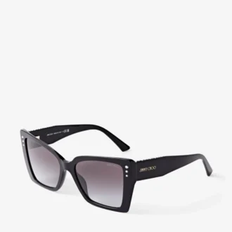 Gafas de sol Lorea con montura de mariposa negra