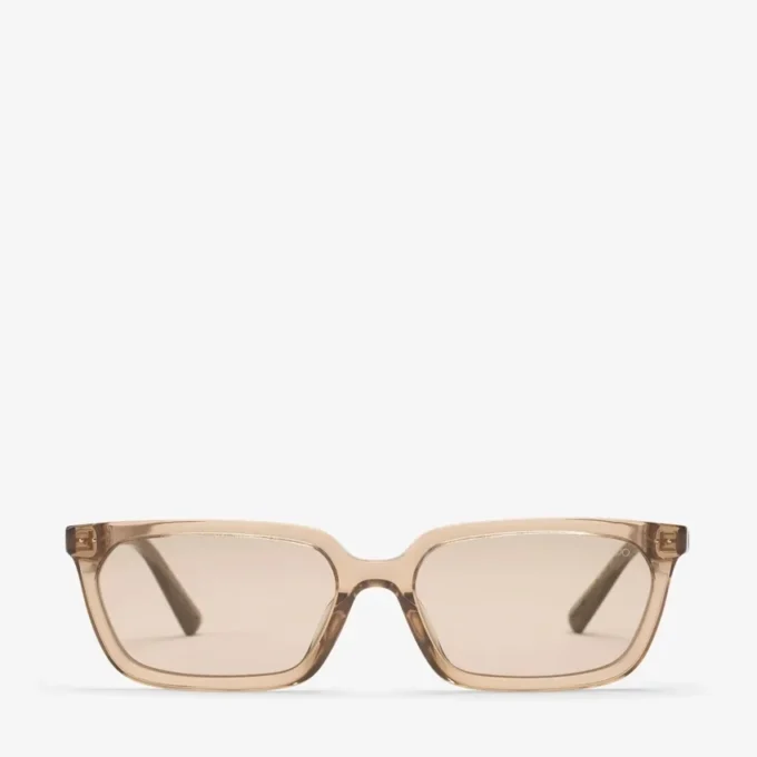 Gafas de sol rectangulares Josi transparentes en tono tostado Gafas de sol rectangulares Josi transparentes en tono tostado