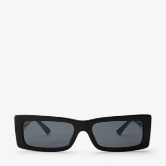 Gafas de sol rectangulares Lennon en negro