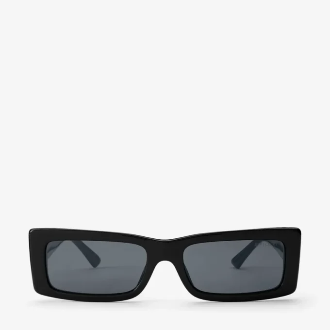 Gafas de sol rectangulares Lennon en negro