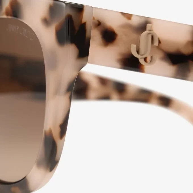 Gafas de sol redondas Kati Pink Havana