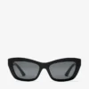 Gafas de sol Solene Cat Eye en negro habana