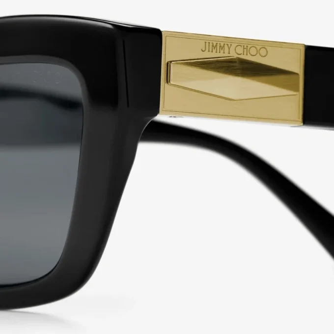 Gafas de sol Solene Cat Eye en negro habana