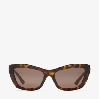 Gafas de sol Solene marrón habana con montura ojo de gato Gafas de sol Solene marrón habana con montura ojo de gato