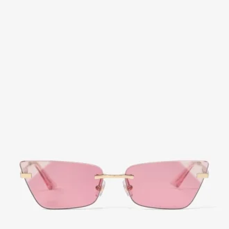 Gafas de sol Soraya de ojo de gato en oro pálido Gafas de sol Soraya de ojo de gato en oro pálido