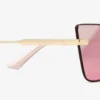 Gafas de sol Soraya de ojo de gato en oro pálido