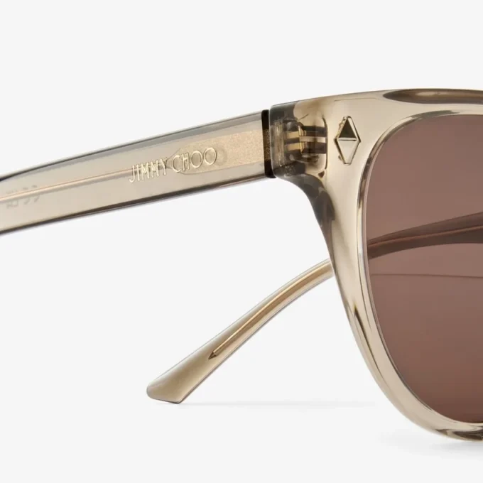 Gafas de sol Trace marrones transparentes con montura Pantos Gafas de sol Trace marrones transparentes con montura Pantos