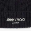 Gorro de punto Yuki en Cashwool negro