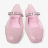 Las bailarinas Jelly Cotton Candy con adornos de cristales Las bailarinas Jelly Cotton Candy con adornos de cristales