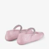 Las bailarinas Jelly Cotton Candy con adornos de cristales Las bailarinas Jelly Cotton Candy con adornos de cristales