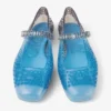 Las bailarinas Jelly Denim Degradé con adornos de cristales Las bailarinas Jelly Denim Degradé con adornos de cristales