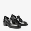 Mocasines con plataforma Tylor 60 en negro spazzolato Mocasines con plataforma Tylor 60 en negro spazzolato