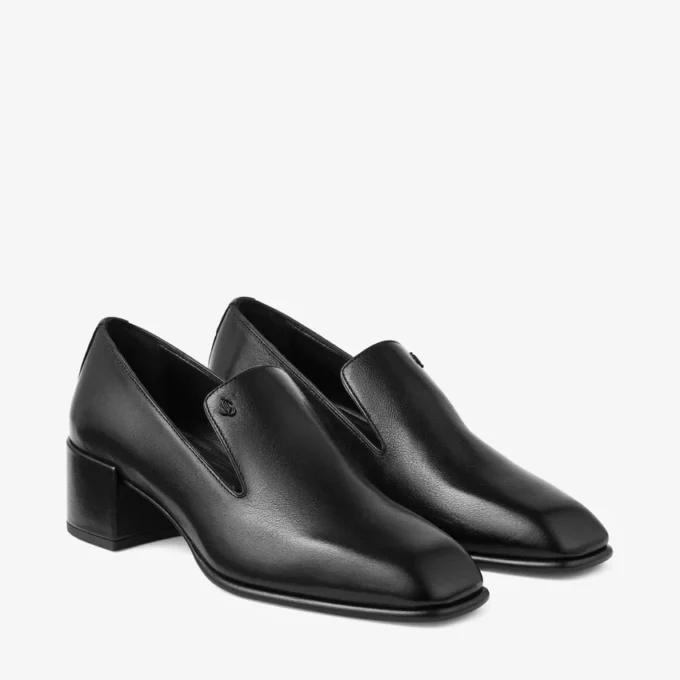 Mocasines Eliot 45 de cuero vintage negro Mocasines Eliot 45 de cuero vintage negro