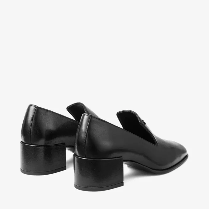 Mocasines Eliot 45 de cuero vintage negro Mocasines Eliot 45 de cuero vintage negro
