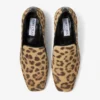 Mocasines Eliot 45 de piel de potro con estampado de leopardo natural Mocasines Eliot 45 de piel de potro con estampado de leopardo natural