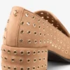Mocasines Eliot 45 F de ante color toffee con ojales Mocasines Eliot 45 F de ante color toffee con ojales
