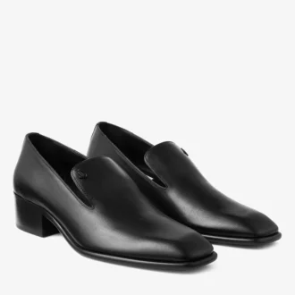 Mocasines Eliot 45 para hombre en piel vintage negra