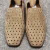 Mocasines Eliot F de ante color toffee con ojales Mocasines Eliot F de ante color toffee con ojales
