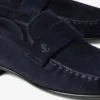 Mocasines Ellis de ante color marino Mocasines Ellis de ante color marino
