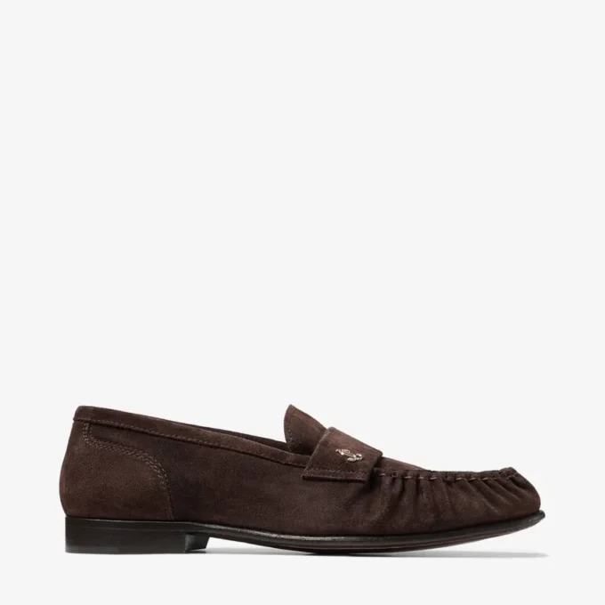 Mocasines Ellis de ante marrón chocolate Mocasines Ellis de ante marrón chocolate