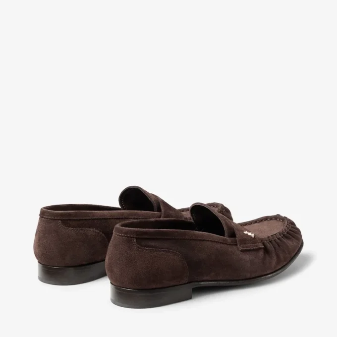 Mocasines Ellis de ante marrón chocolate Mocasines Ellis de ante marrón chocolate