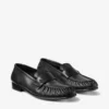 Mocasines Ellis F de cuero suave negro Mocasines Ellis F de cuero suave negro