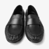 Mocasines Ellis F de cuero suave negro Mocasines Ellis F de cuero suave negro