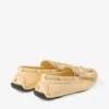 Mocasines Manon F de piel estampada de elaphe