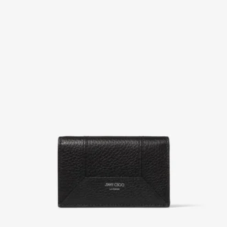 Monedero Diamond Nello M de piel de becerro granulada color tostado