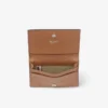 Monedero Diamond Nello M de piel de becerro granulada color tostado Monedero Diamond Nello M de piel de becerro granulada color tostado