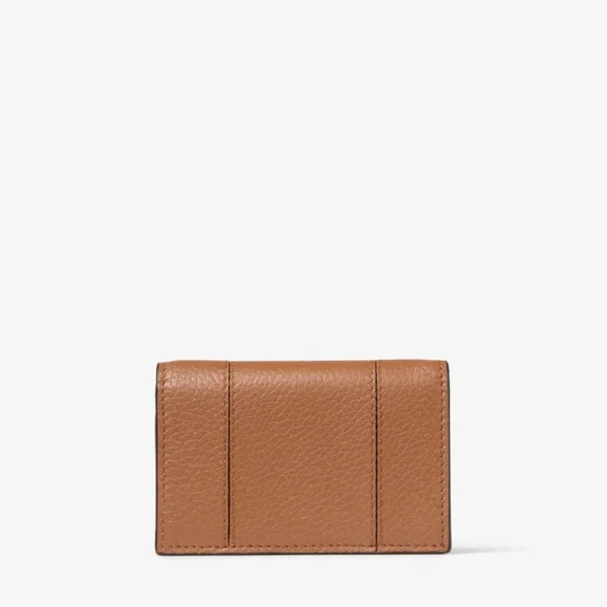 Monedero Diamond Nello M de piel de becerro granulada color tostado Monedero Diamond Nello M de piel de becerro granulada color tostado