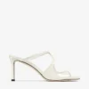 Mules Anise 75 de charol color latte