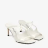 Mules Anise 75 de charol color latte