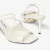 Mules Anise 75 de charol color latte