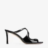 Mules Anise 75 de charol negro