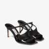 Mules Anise 75 de charol negro
